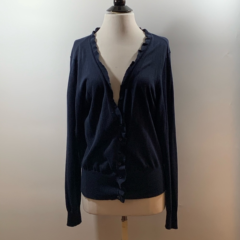 Lane Bryant Navy Blue Cardigan Size 14/16w